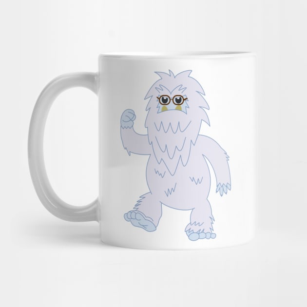 Angry Hipster Yeti by The Lemon Stationery & Gift Co